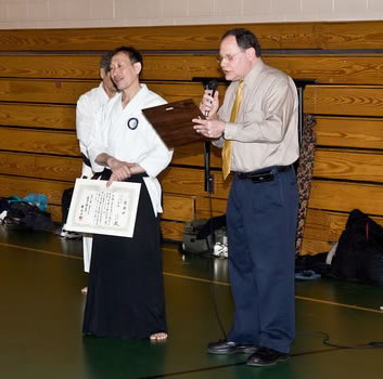 Mayor Katz, City of Gaithersburg and Soshu Shintaku